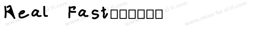 Real Fast字体转换